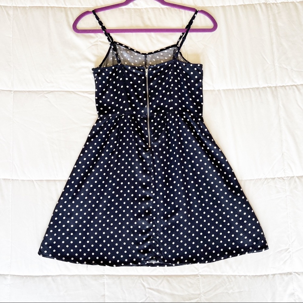 Short Polka Dot Sun Dress - Picture 2 of 6